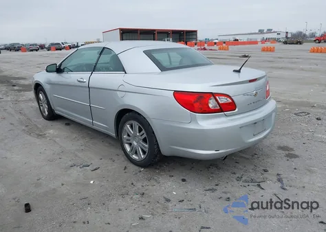 2008 Chrysler Sebring Limited из США, поврежденный, VIN 1C3LC65M88N180530
